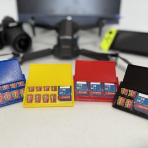 SD Card Storage Organizer